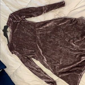 Velvet dress medium